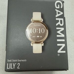 Garmin Lily 2 Smartwatch - Elegant Gold